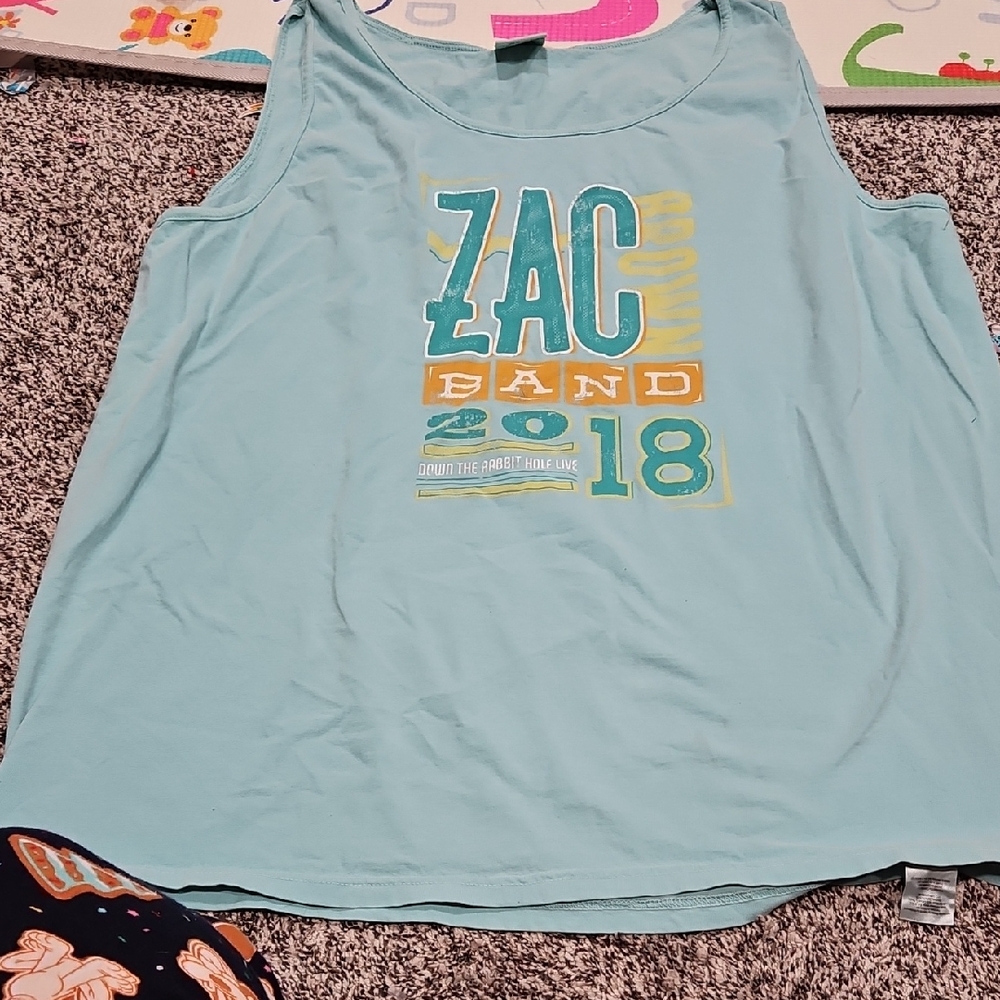 Zac Brown Band 2018 Down The Rabbit Hole Live Tank Top